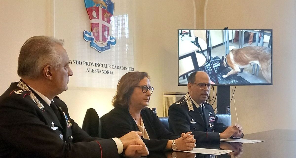 Controlli antidroga nelle scuole superiori della provincia di Alessandria