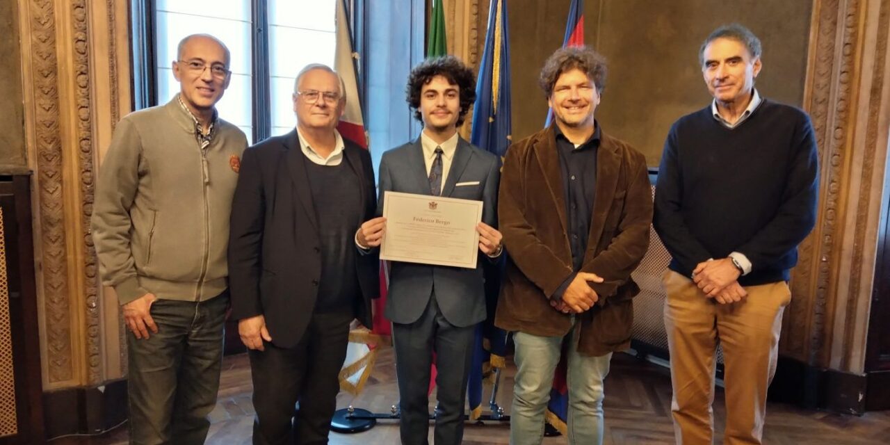 L’alessandrino Federico Bergo vincitore dell’EIROforum Special Donated Prize