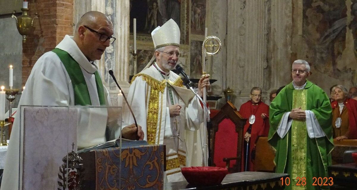 Il vescovo di Tortona ha proclamato Don Orione patrono di Pontecurone accanto a San Biagio