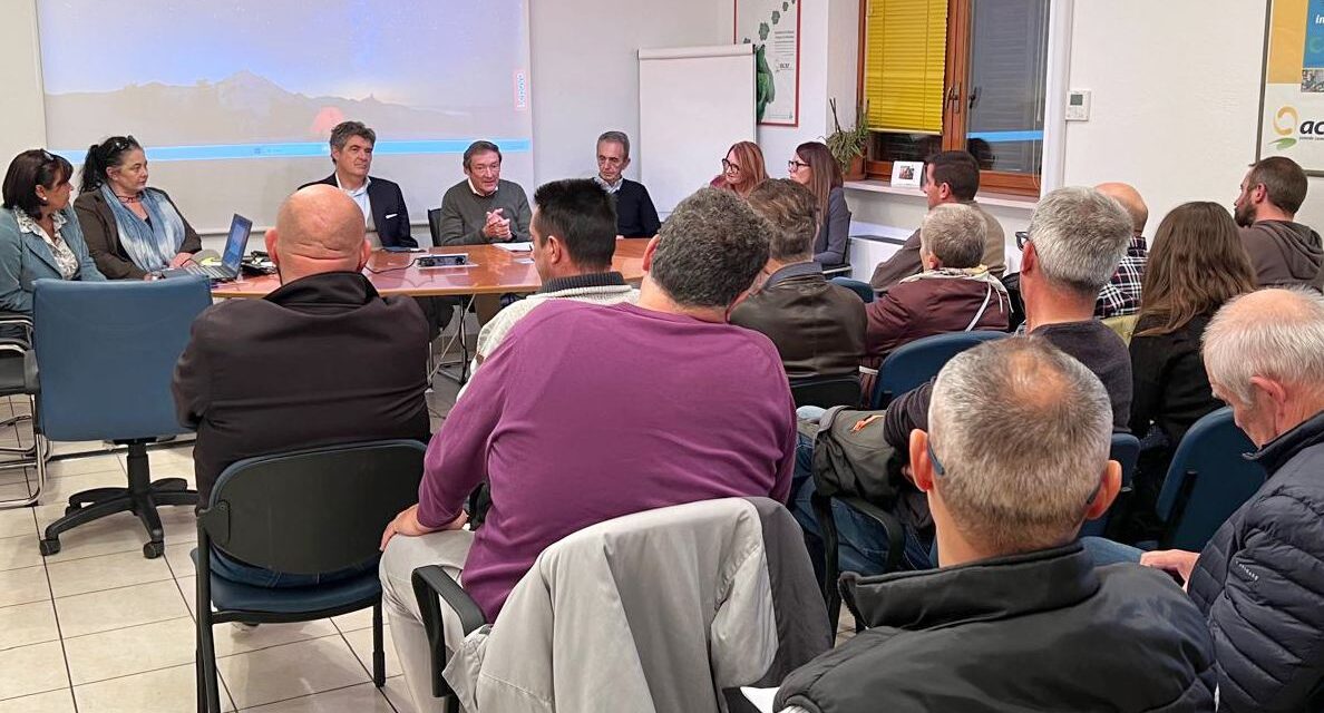 Entsorga  di Tortona ha presentato il progetto del “biodigestore” ai sindaci dei 54 Comuni soci dell’Acsr Spa