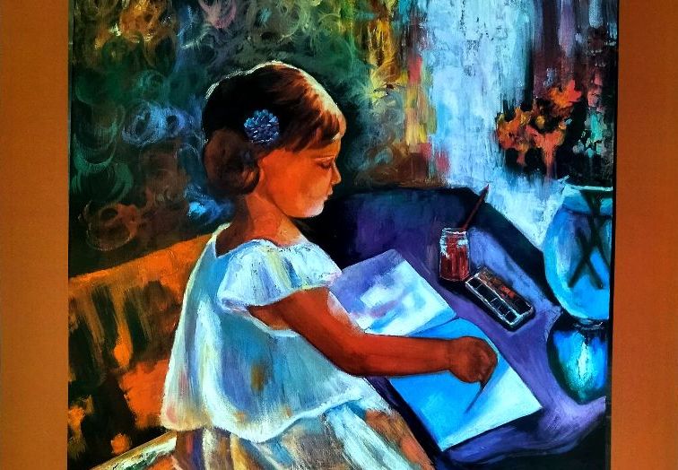 Diana Sidoruk espone a Villa Miki a Bordighera