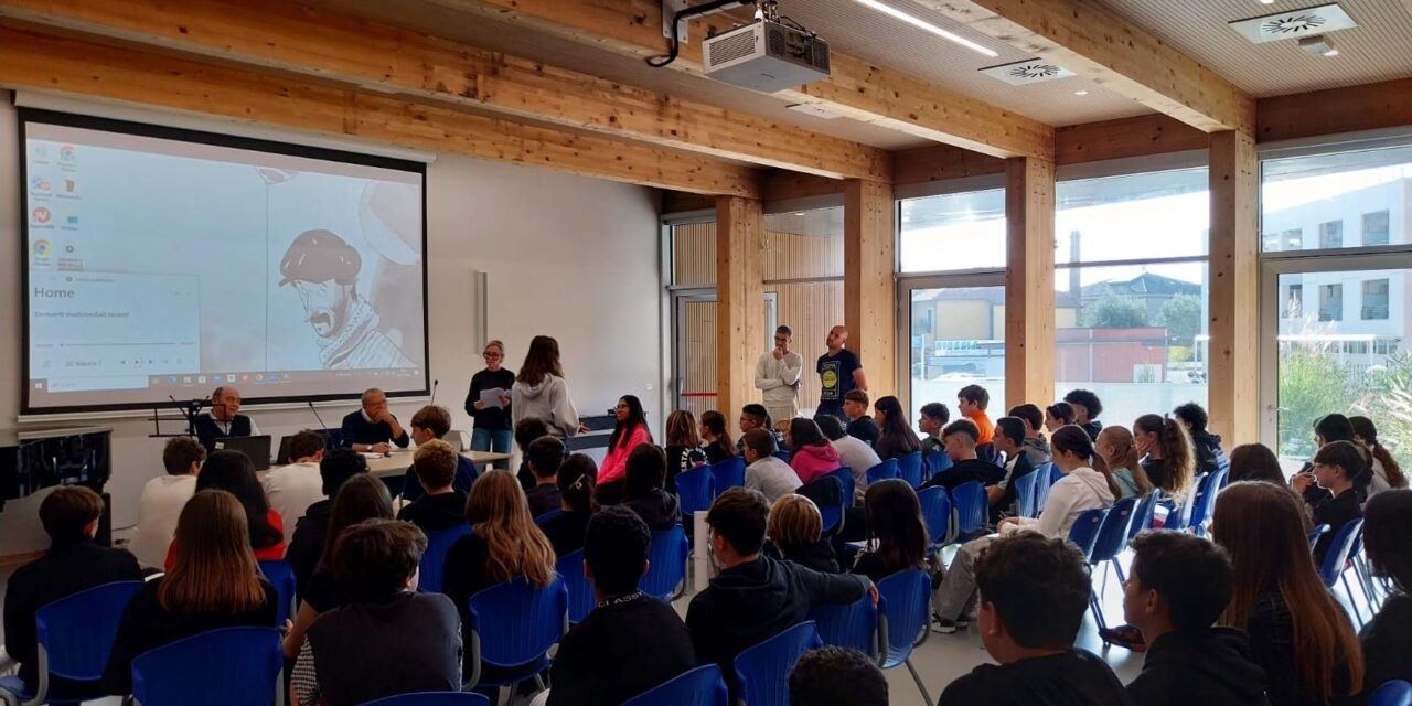 Gli studenti dell’Istituto Ollandini di Alassio incontrano Giovanni Impastato