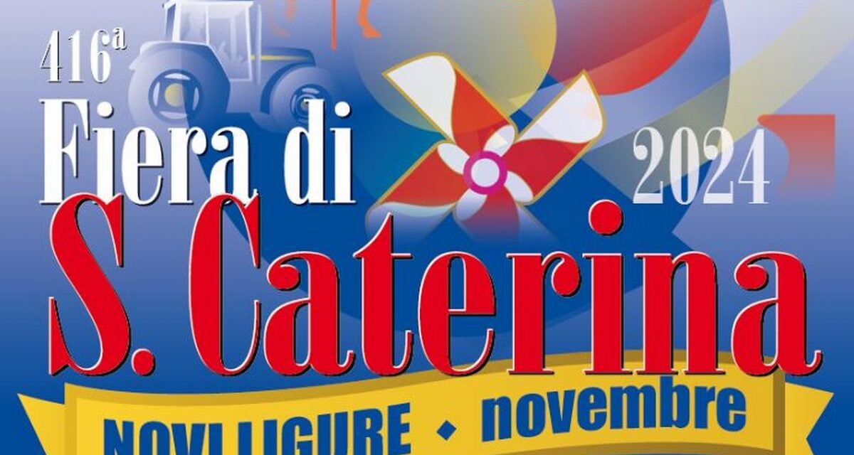 A Novi Ligure nel week end c’è la Fiera di Santa Caterina
