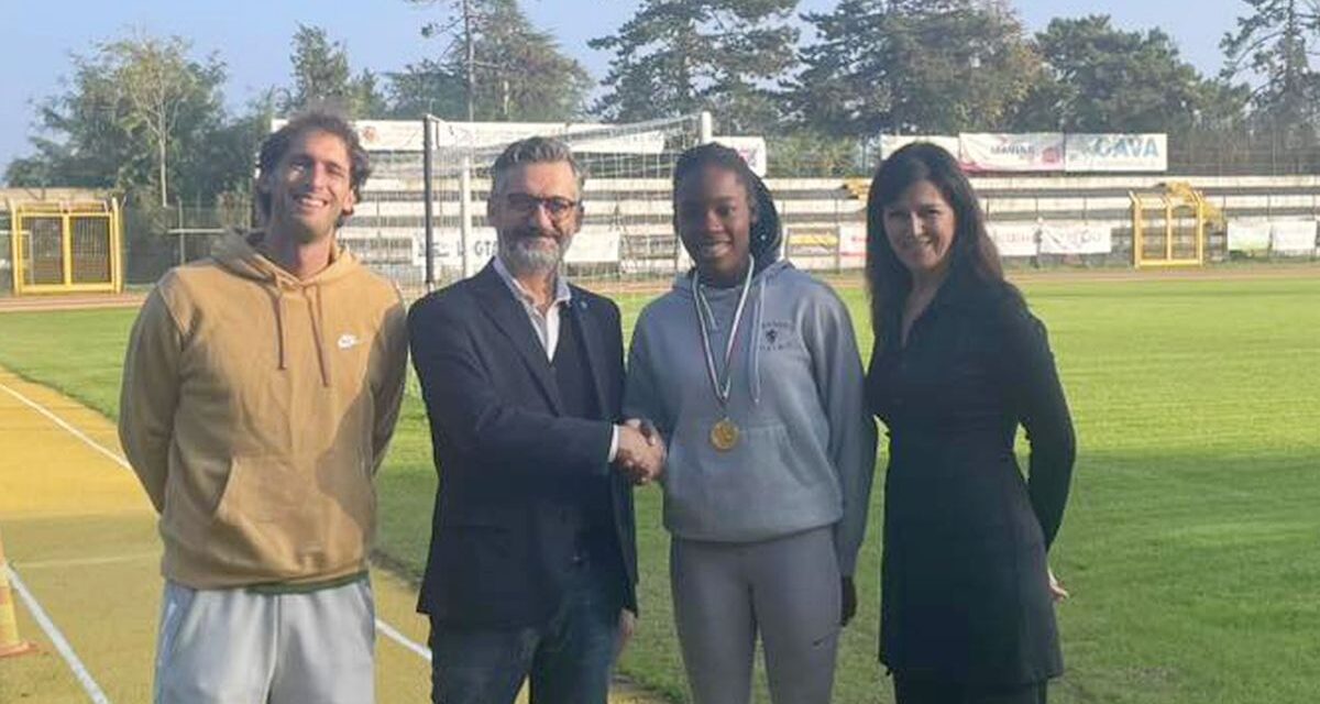 La Tortonese Silvia Canape si conferma campionessa italiana di categoria di salto in lungo. I complimenti del Sindaco