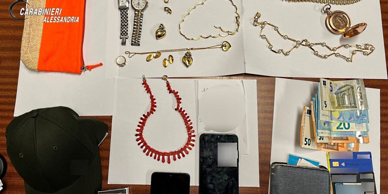 “Pendolari del crimine” a Masio e Pietra Marazzi fermati in flagranza dai Carabinieri: arrestati due truffatori