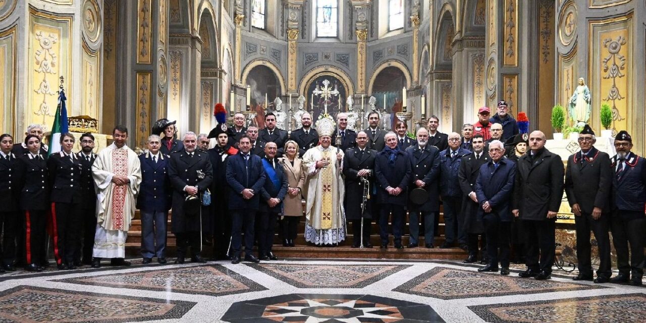 I Carabinieri celebrano la Virgo Fidelis, Patrona dell’Arma, e ricordano l’anniversario della Battaglia di Culqualber e la Giornata dell’Orfano.