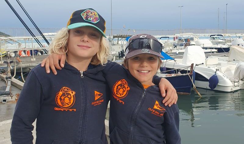  Club del Mare di Diano Marina – Giulio Giordano e Lorenzo Dall’Ava selezionati per il raduno interzonale Optimist