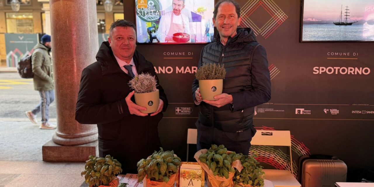 Aromatica e Diano Marina oggi protagonisti a Torino con Euroflora