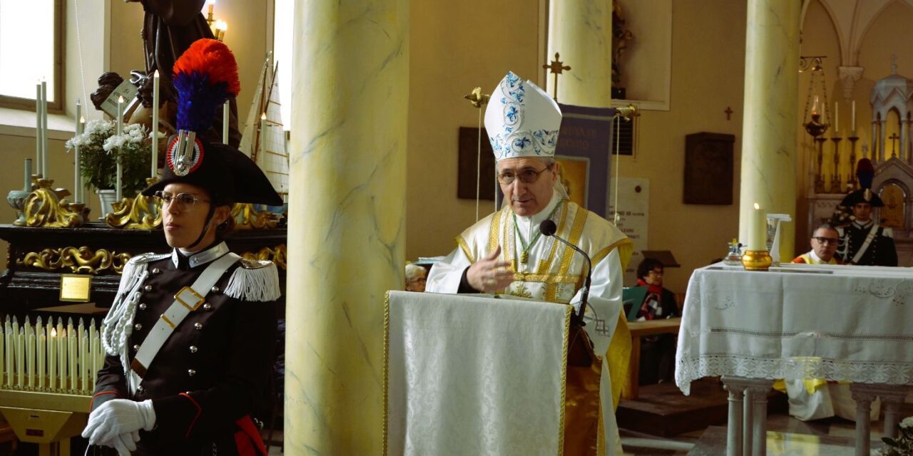 Celebrata la mesa Virgo Fidelis a Imperia