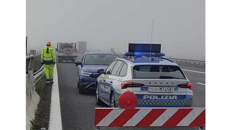 La Polizia di Alessandria ferma un’auto che viaggiava contromano in autostrada