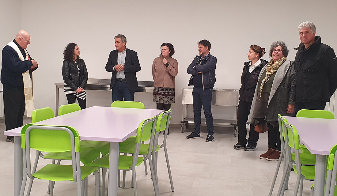 Inaugurata la nuova aula refettorio per gli alunni della Scuola di San Bartolomeo al Mare