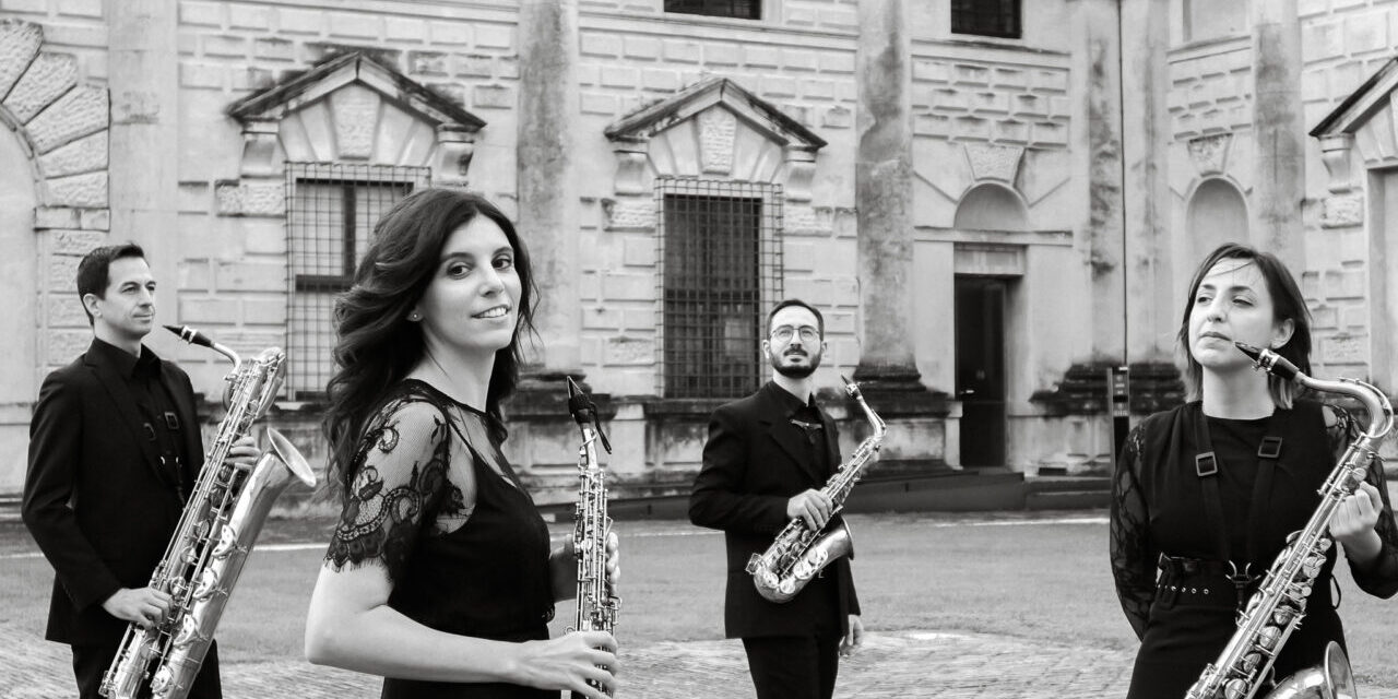 Domani, lunedì 2 dicembre,  a Gavazzana il concerto degli Eccetera Saxophone Quartet