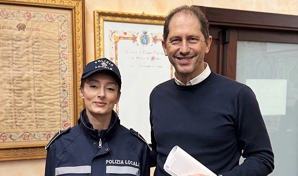 Giulia Rizzo è la nuova “Vigilessa” del Comune di Diano Marina