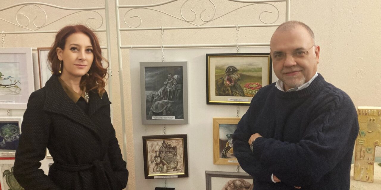 Inaugurata con successo ad Alessandria la mostra “Tartaruga nell’arte” di Cecilia Prete