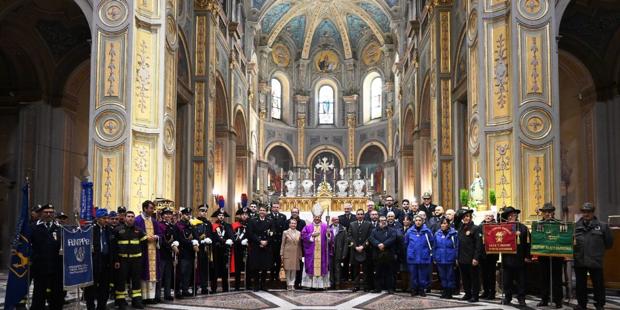 Le Forze dell’ordine di Alessandria hanno celebrato il Natale in anticipo