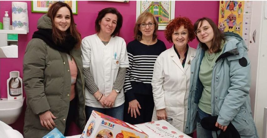 I regali in memoria di Ginevra per i bambini dell’Ospedale di Alessandria