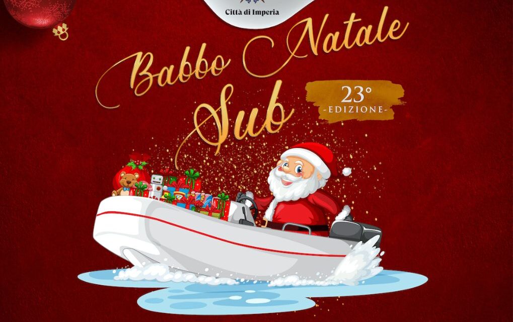 A Imperia arriva Babbo Natale sub il 24 dicembre