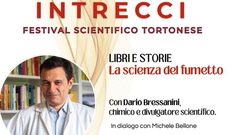 Dario Bressanini a Tortona, ospite di Intrecci, festival scientifico tortonese