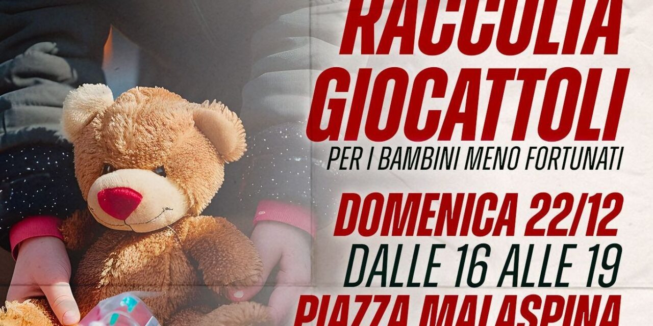 Azione Tortona raccoglie giocattoli per i bambini meno fortunati