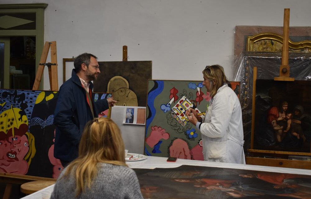 A Bolzano una mostra internazionale con opere restaurate dalla Tortonese Donatella Gabba