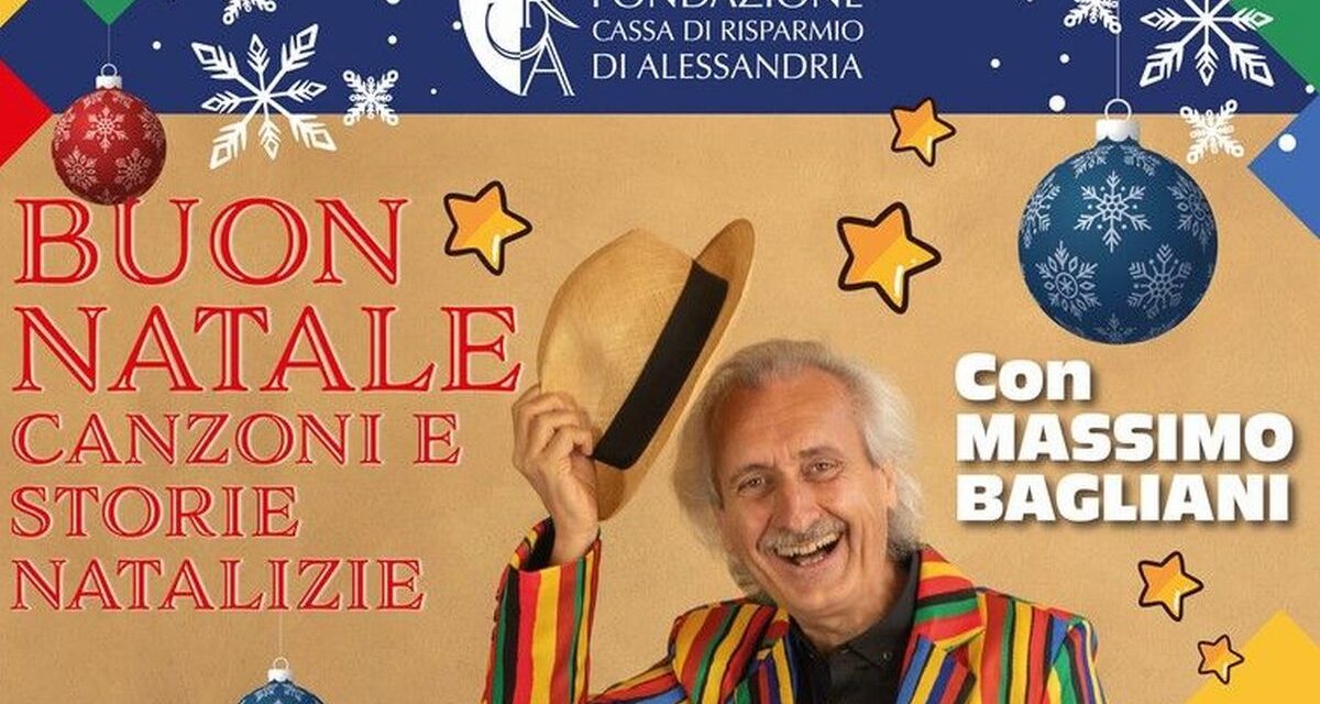 La Fondazione CR Alessandria augura Buon Natale agli ospiti delle case di riposo con spettacoli di musica e teatro