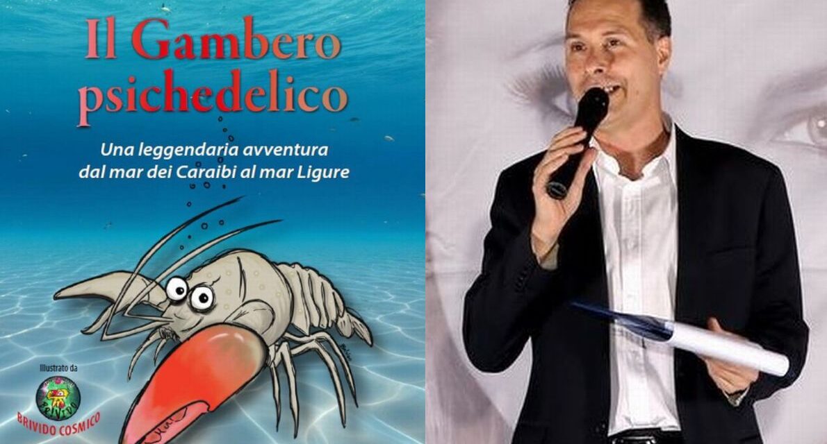 Arriva “Il gambero psichedelico” il nuovo libro del dianese Luca Valentini