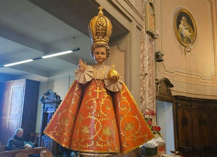 A Villaromagnano celebrata la festa di Gesù Bambino di Praga