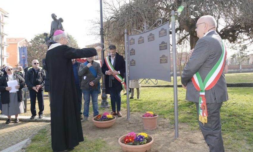 La Protezione Civile entra nel Giardino dei Giusti a Pontecurone