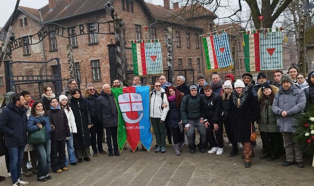 Gli studenti liguri ad Auschwitz