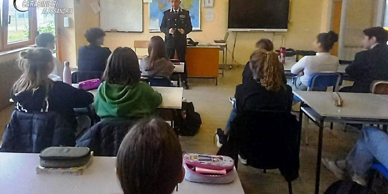 Ad Occimiano scuola e Carabinieri uniti nella formazione della cultura della legalità
