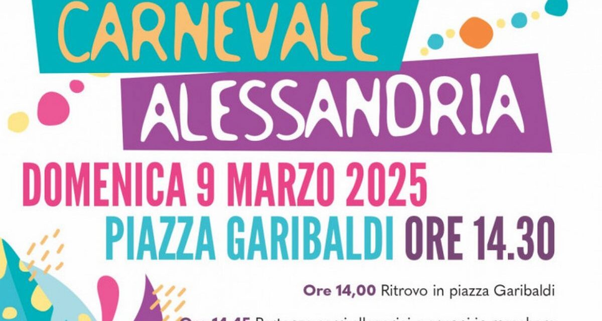 Arriva il Carnevale ad Alessandria ecco il programma