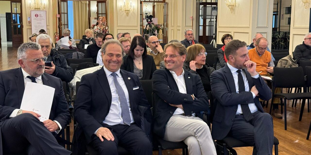 Piana e Scajola al workshop del fiore a Sanremo