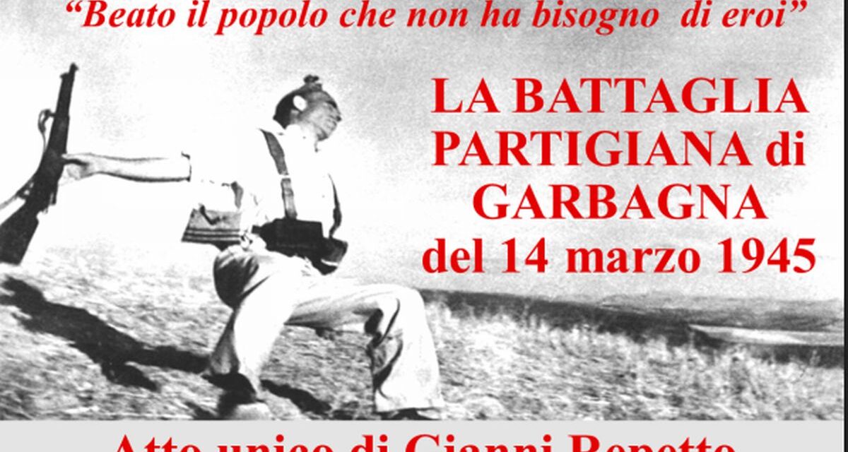 Domenica a Garbagna un lavoro teatrale sulla Rievocazione di Garbagna