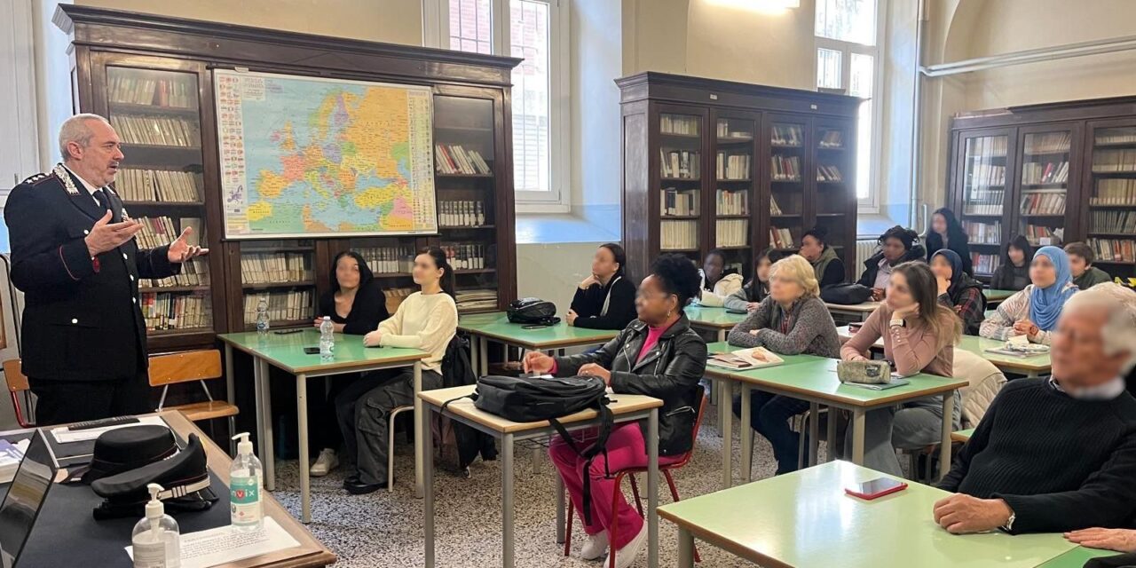 “I volti della legalità”, progetto dei Carabinieri di Alessandria con le scuole e le ASL del territorio.