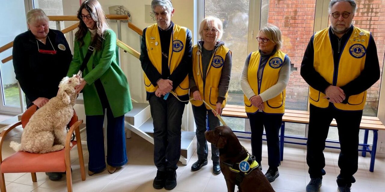 Avviati incontri di Pet therapy alla Casa di Riposo Cora Kennedy di Tortona