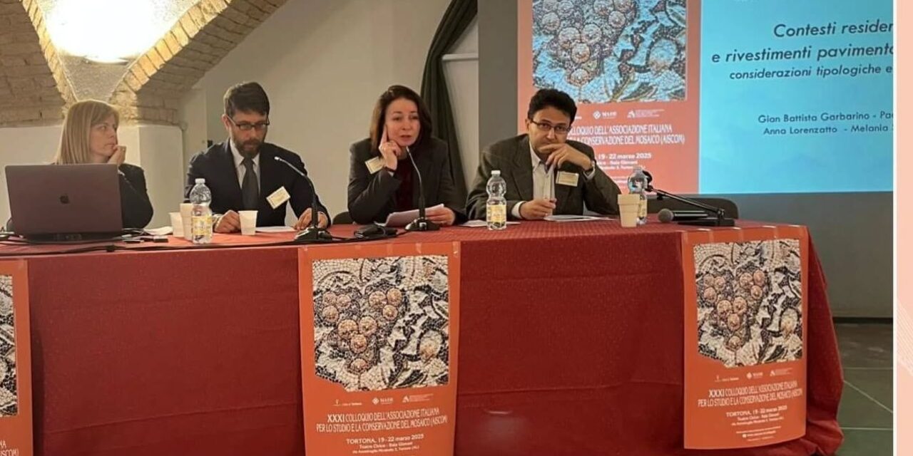 Un successo a Tortona il colloquio dell’Associazione Italiana per lo Studio e la Conservazione del Mosaico (