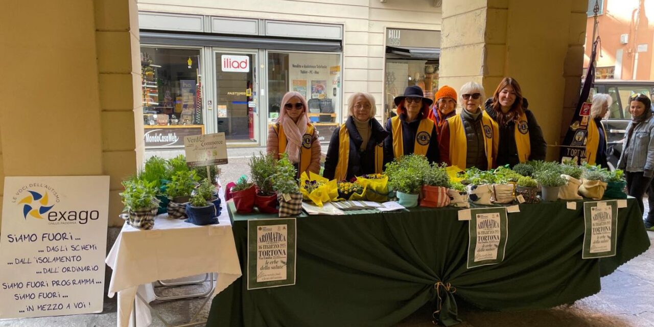 Un successo l’iniziativa del Lions a Tortona per le persona autistiche