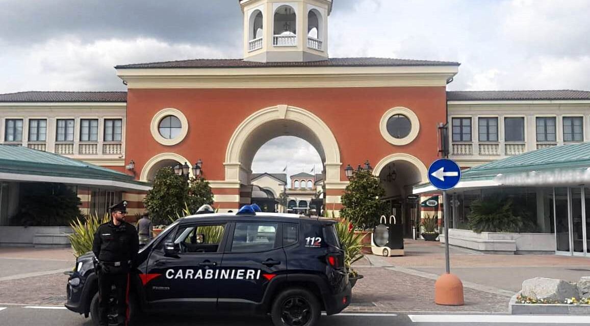 Pasqua Sicura: ladro arrestato dai Carabinieri per furto al centro commerciale di Serravalle Scrivia