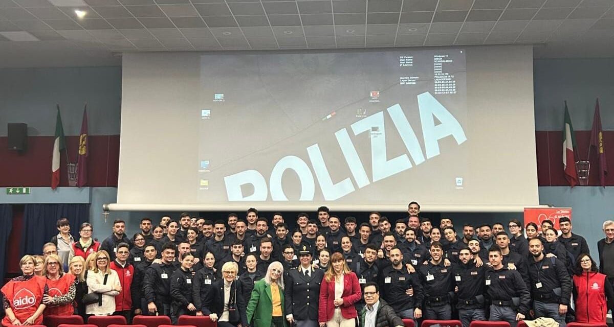 La Polizia di Stato di Alessandria in prima fila per la campagna sulla donazione degli organi