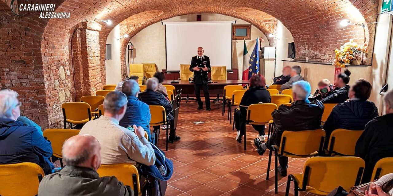 I Carabinieri incontrano la popolazione di Pasturana: consigli su come prevenire le truffe e un’occasione per ascoltare direttamente dalla cittadinanza proposte e criticità.