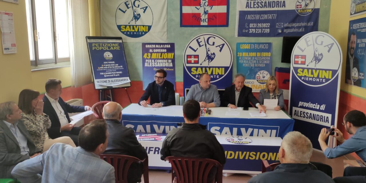 Lega Alessandria: “Circa 500 firme per chiedere al Sindaco Abonante sicurezza e decoro urbano”. Presentata Mozione a tutela del commercio nelle vie del centro