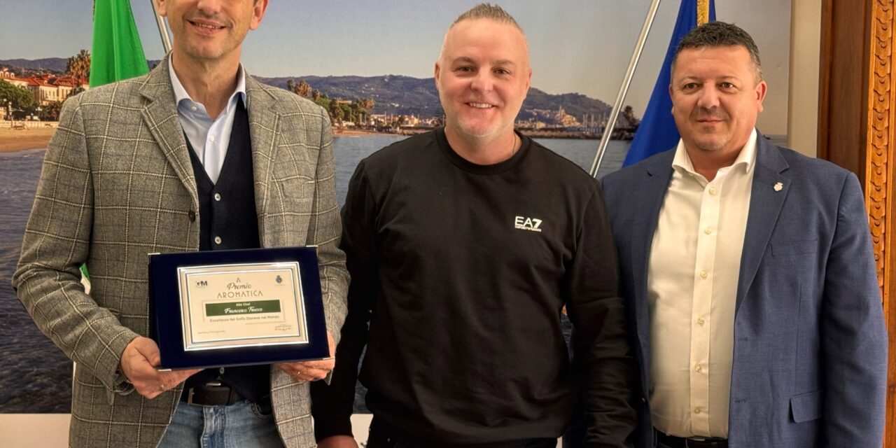 Al dianese Francesco Trucco il Premio Aromatica 2025