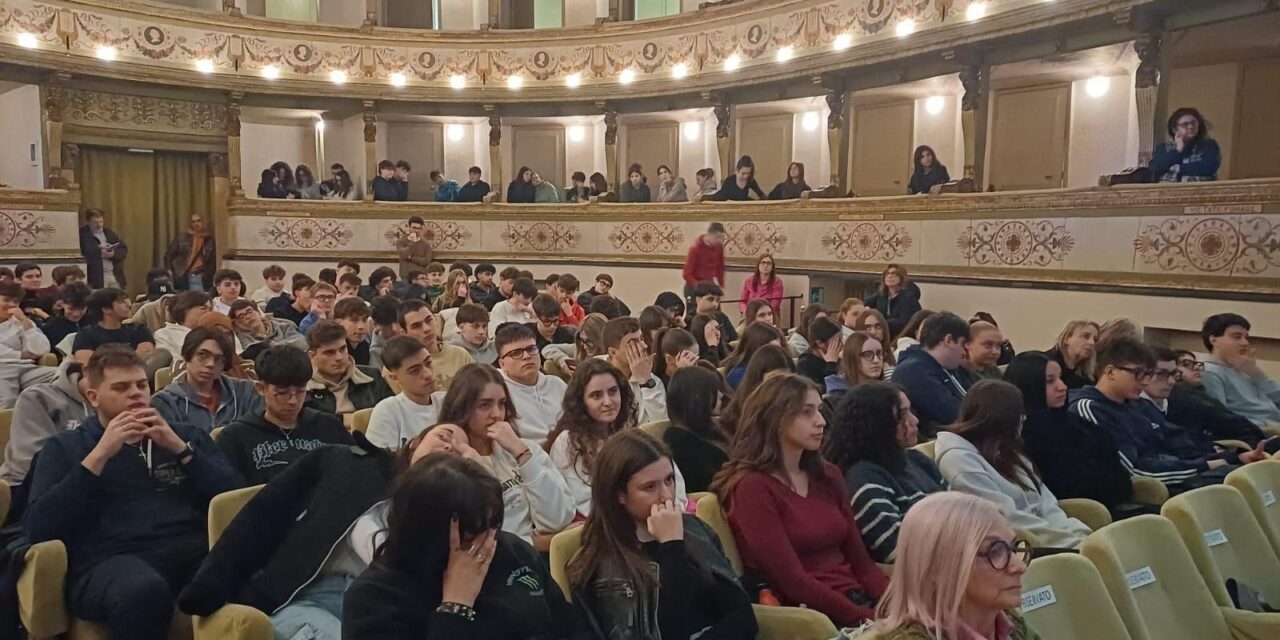 Le classi quarte del “Marconi” coinvolte nel Progetto Martina promosso dal Lions Club.