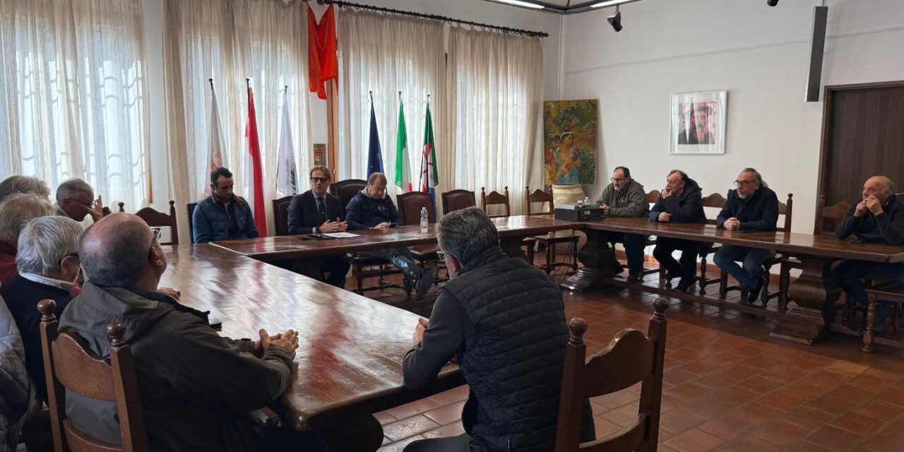 A Dolceacqua summit dell’assessore regionale Scajola coi comuni della val Nervia