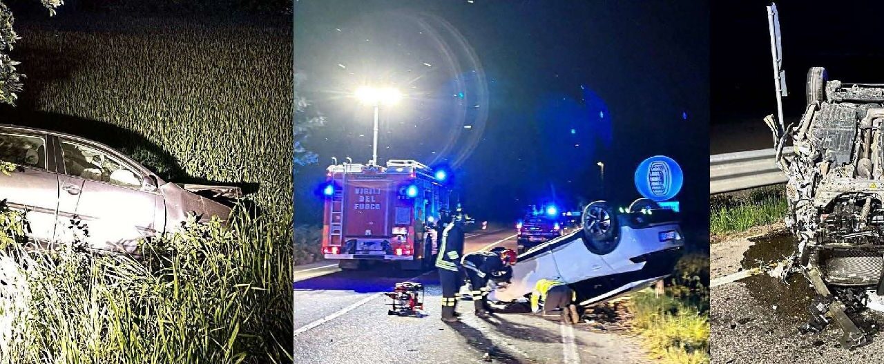 Incidente nella notte a Sale, due auto coinvolte nel violento impatto su cui indagano i Carabinieri