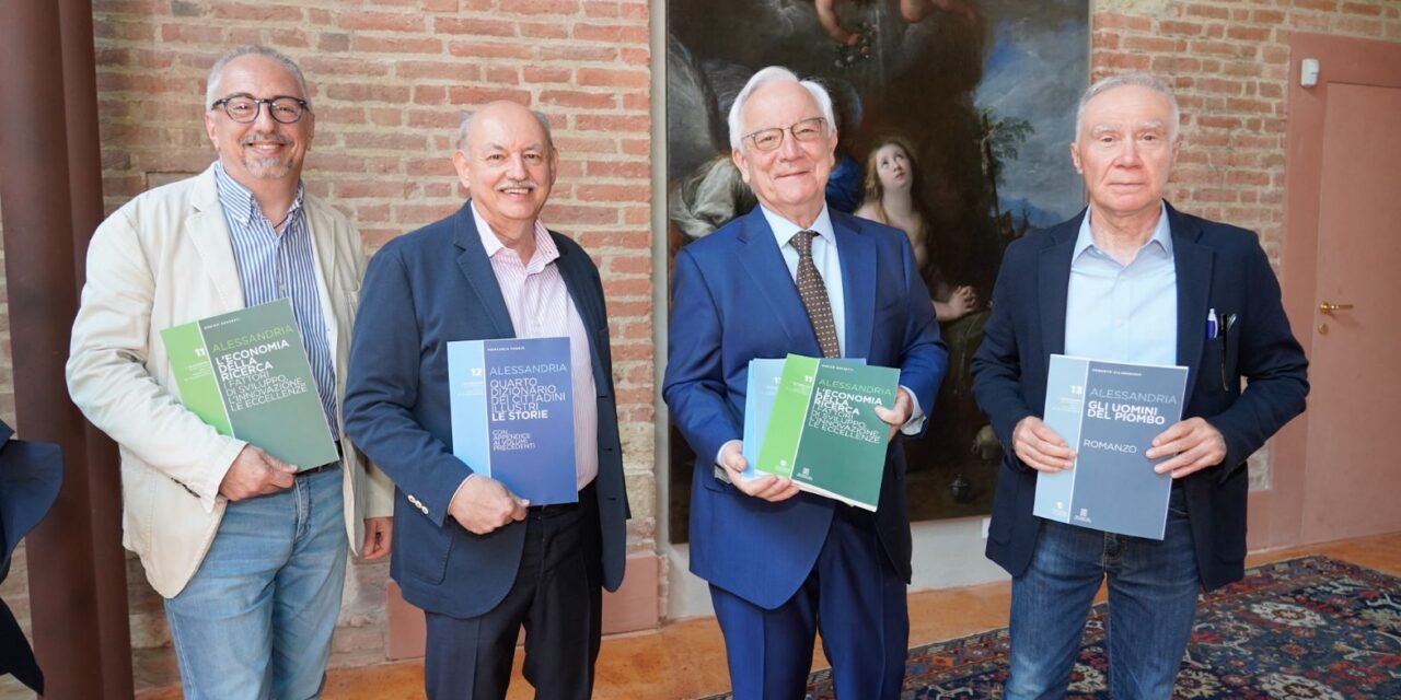 La Fondazione di Alessandria presenta tre nuovi “Quaderni” dedicati alla cultura