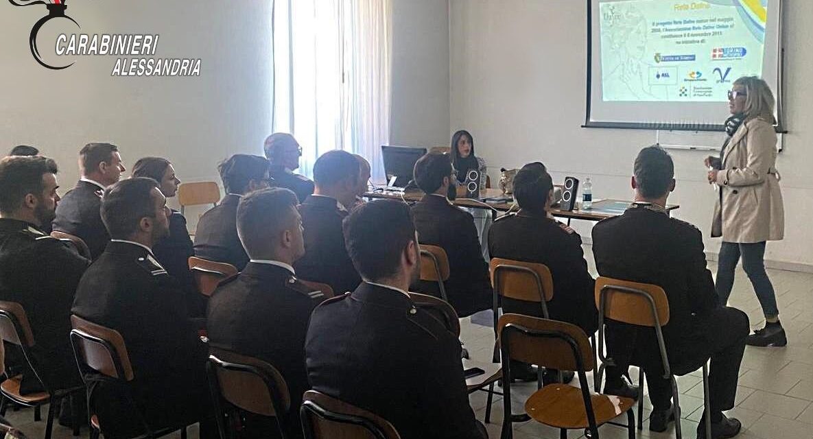 A Novi Ligure un progetto  per i Carabinieri con l’Associazione “Rete Dafne” sulle attività in favore delle vittime di reato: