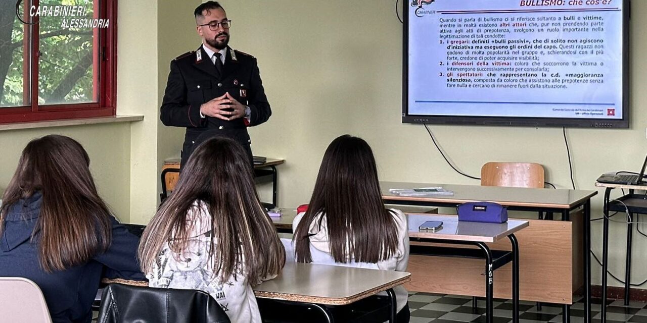 “Cultura della Legalità” a Tortona:  Carabinieri e scuole uniti per creare una società più onesta e consapevole investendo nelle nuove generazioni