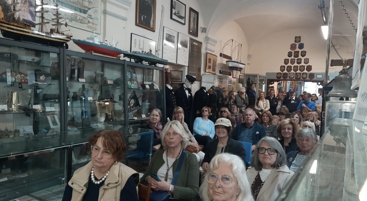 Tanta gente al Museo del Mare di Tortona per la serata ricordo col FAI