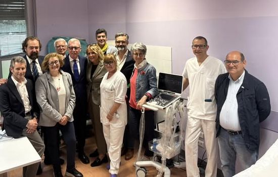 All’ospedale di Tortona regalato un ecografo dalla Lega Italiana contro i tumori: presenti Sindaco direttore ASL